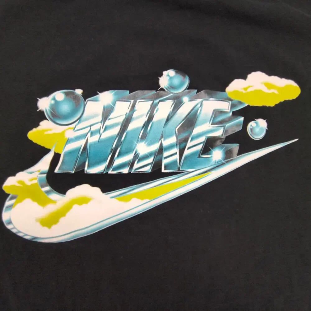 Nike Tee Short Sleeve Casual Crew Neck Shirt Mens Size Extra Large XL Black